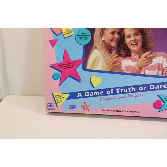 Girl Talk Board Game Vintage Classic Golden Some Writing on Pieces No Instruct - Picture 3 of 13